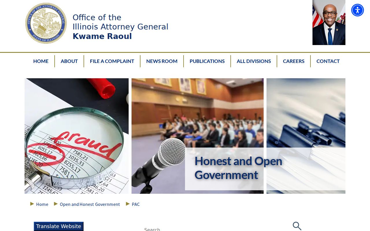 Cook County residents directory Illinois Public Access Counselor